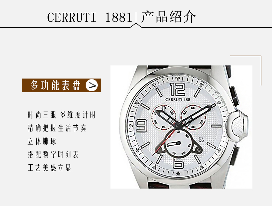 CERRUTI 1881 (gu) 1881ʯӢʿֱCRA088N213G Ȿԭ